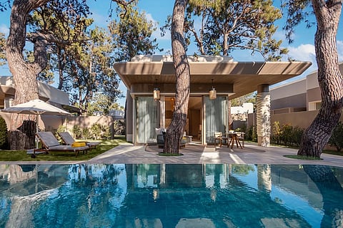 The resort centres around the theme of play