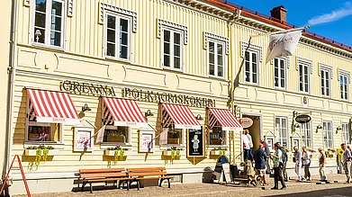 Alamy : Quaint Swedish town Gränna