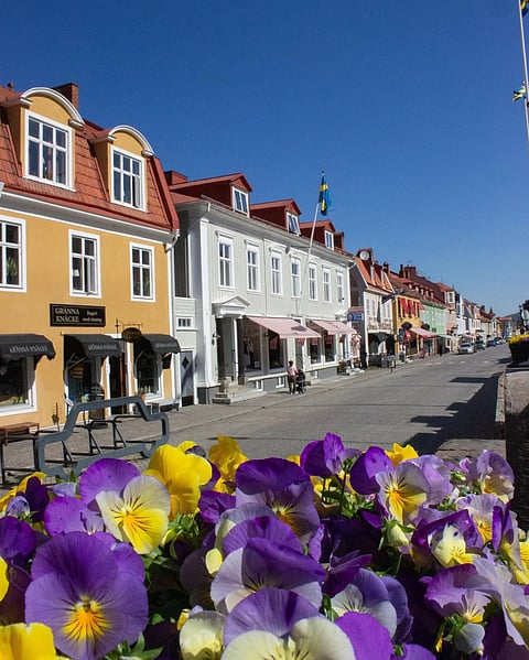 Gränna is a small and walkable village