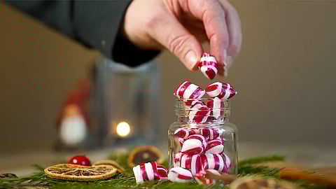 Participate in a candy cane workshop