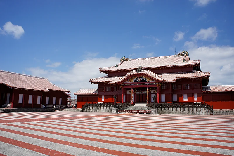Shurijo Castle in Naha