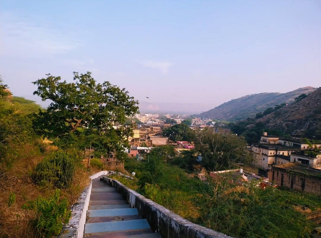 A view of the Achrol Fort
