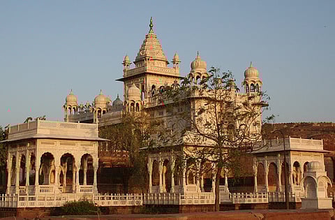 Jaswant Thada at sunset