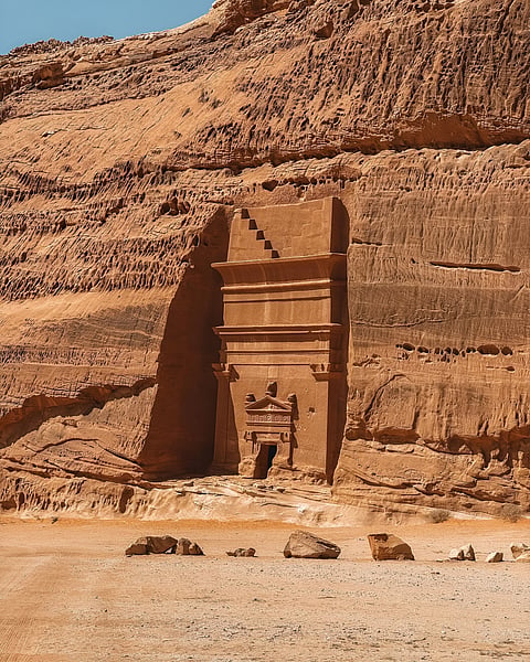 Madain Saleh, or Al-Hijr, is Saudi Arabia's first UNESCO World Heritage Site