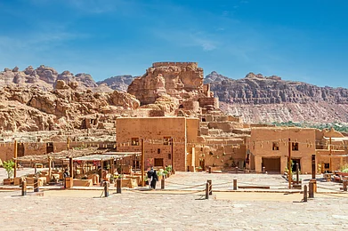 Shutterstock : The AlUla Old Town in Saudi Arabia was part of the Incense Route, one of the worlds oldest trade routes