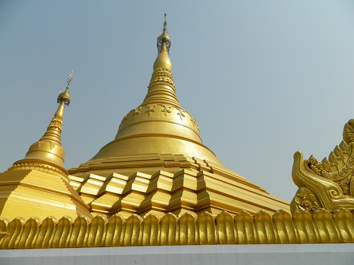 The Burmese Temple in Kushinagar 