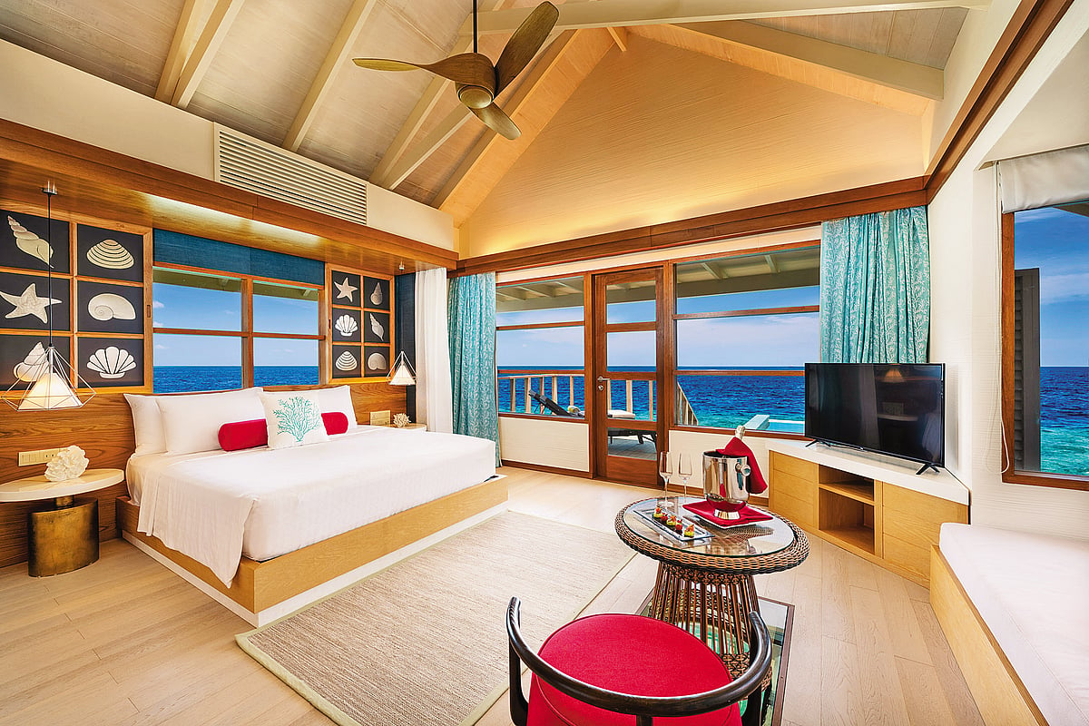 Inside the SunNest Beach Pool Villa 