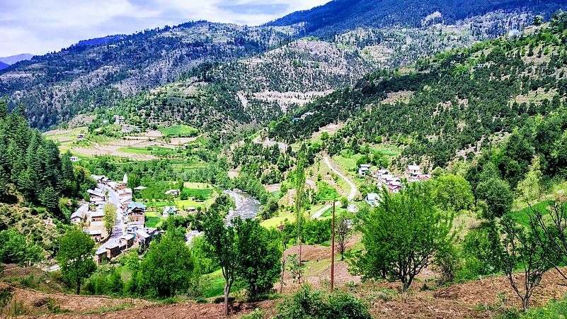 The mountain villages of Bhaderwah