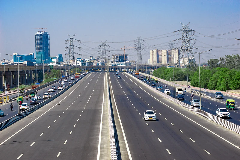 Use lane markings as visual guides