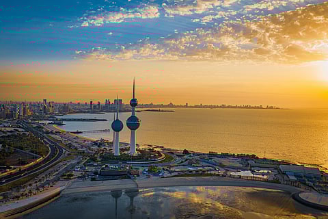 A view of Kuwait City