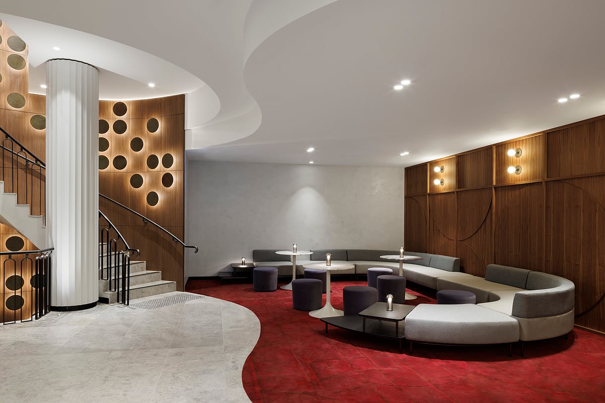The subterranean restaurant is part of the iconic building that is the only Le Méridien in Australia