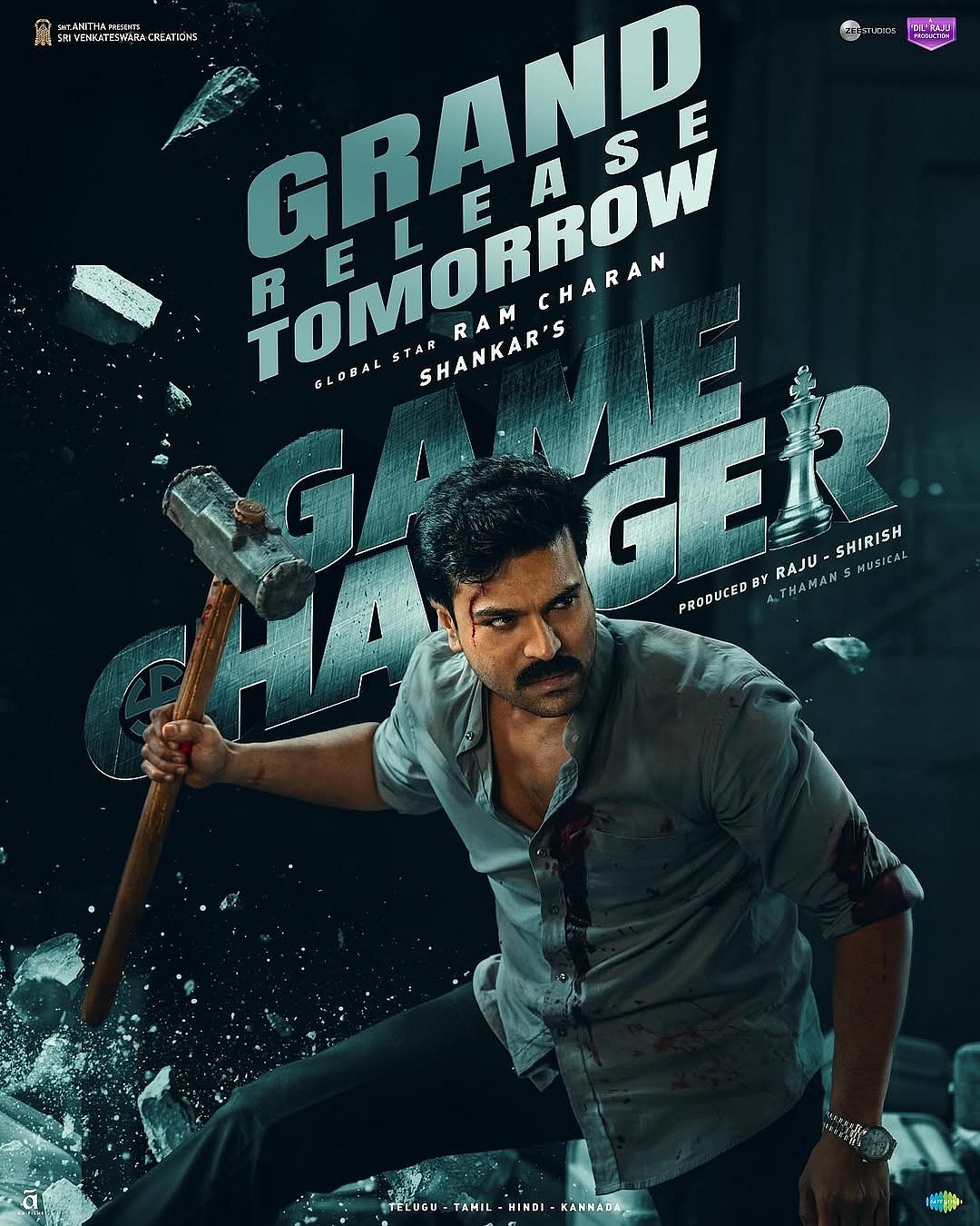 On The Travel Trail Of 'Game Changer' Movie Star Ram Charan