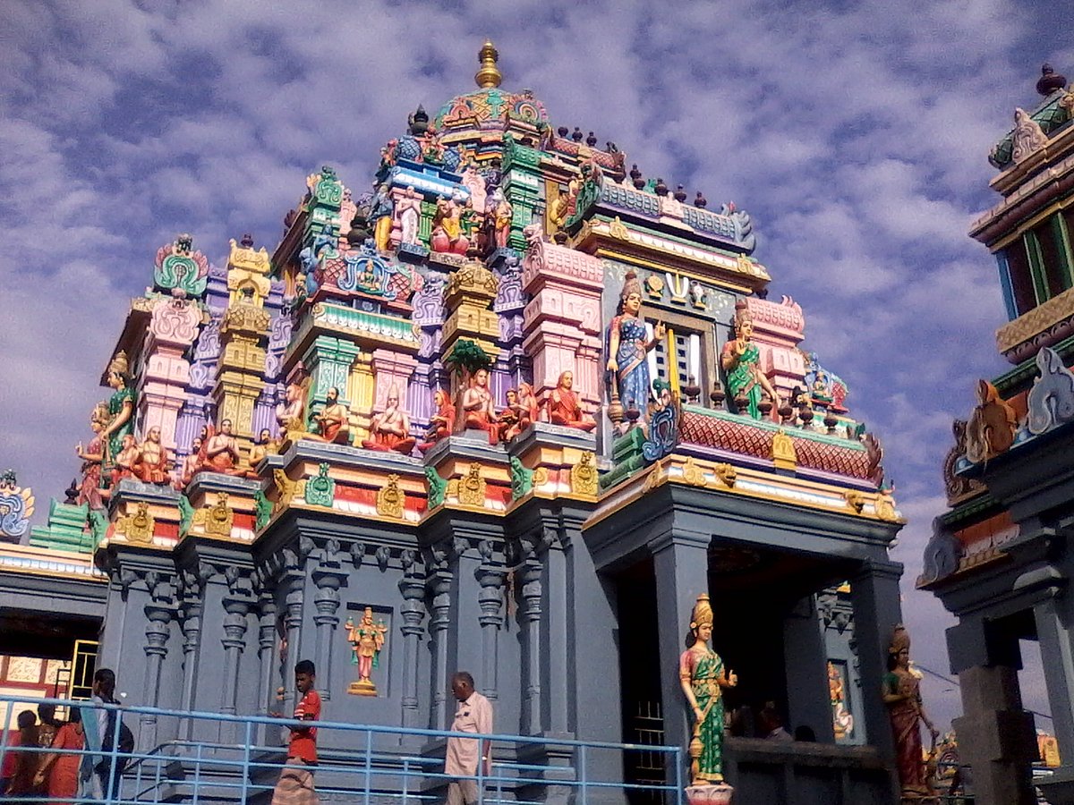 A view of the Ashtalakshmi Temple