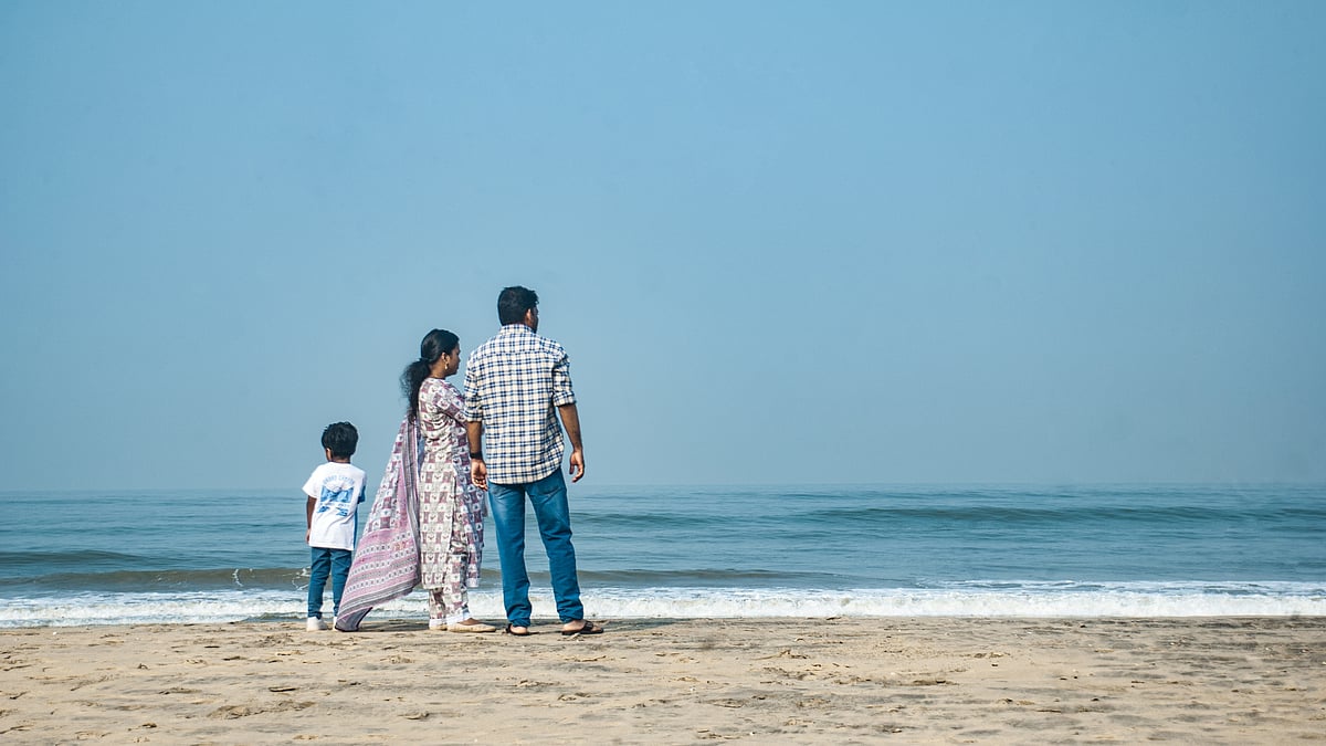 Chal beach is a great place for families