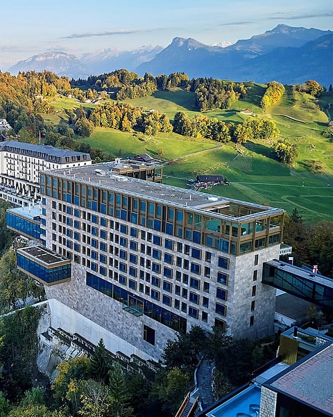 A look at the Bürgenstock Resort