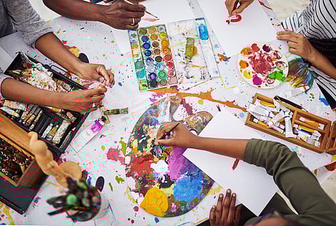 Join an art workshop to connect with new people in Kolkata this weekend