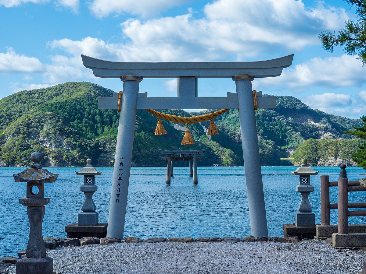 The Watazumi Shrine of Tsushima Island