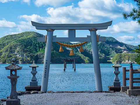 The Watazumi Shrine of Tsushima Island