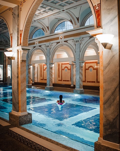 Inside Grand Resort Bad Ragaz