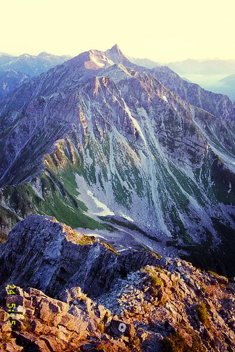 A view of Daikiretto Gap