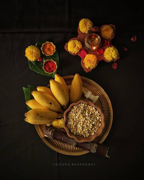 A platter of Ellu Bella