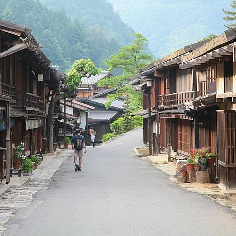 A view of Nakasendo Way