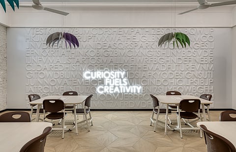 The Ideation Lab at the Cathedral and John Connon School in Mumbai was completed in five weeks