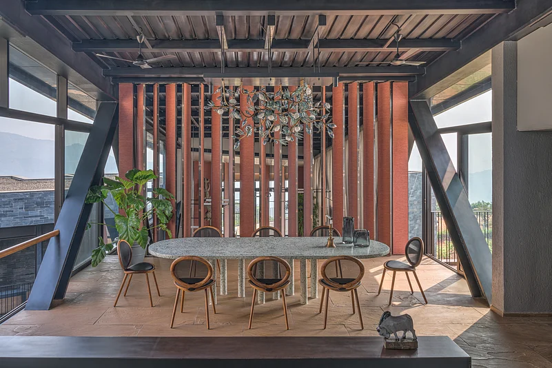 Airavat is Shroffs holiday home in Maharashtra