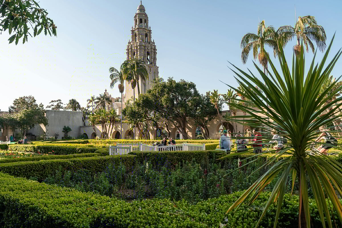 At the Balboa Park