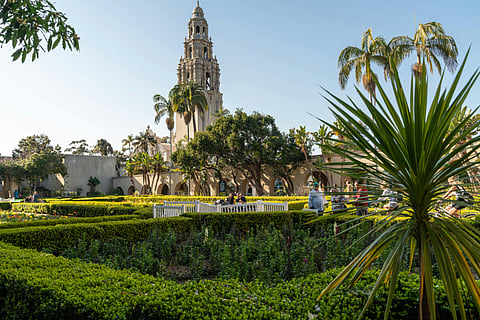At the Balboa Park