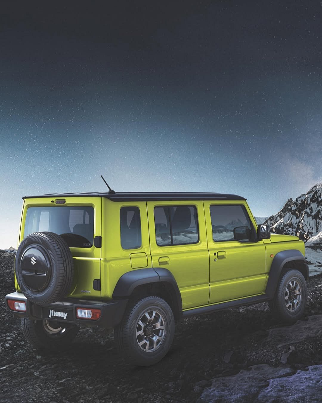 A view of Maruti Suzuki Jimny in its habitat