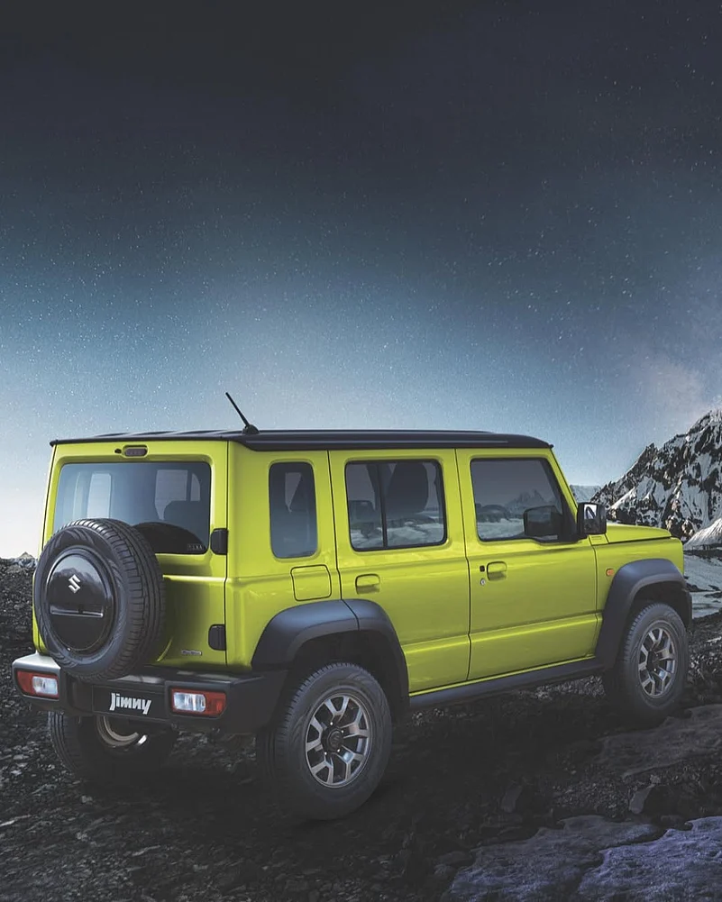 A view of Maruti Suzuki Jimny in its habitat