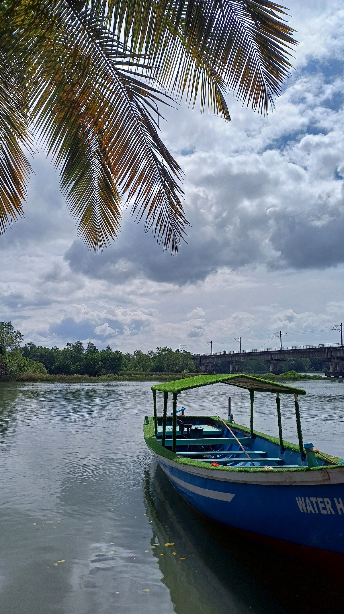 A boat on the Sharavathi River in Honnavar - Shutterstock