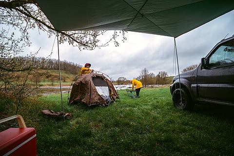 Hudson River village is a great spot for camping