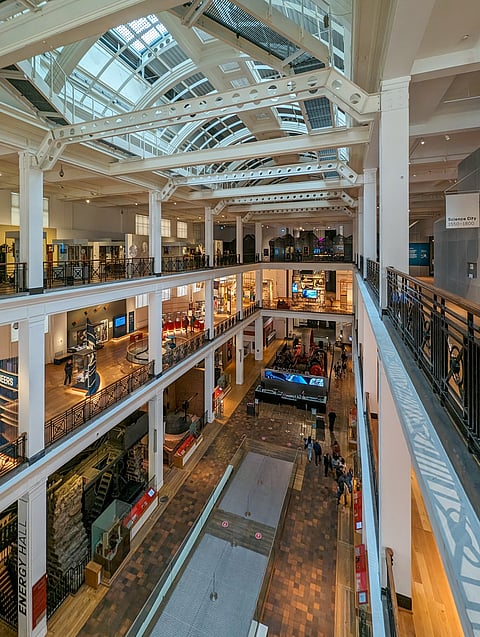 Energy Hall at the Science Museum, London