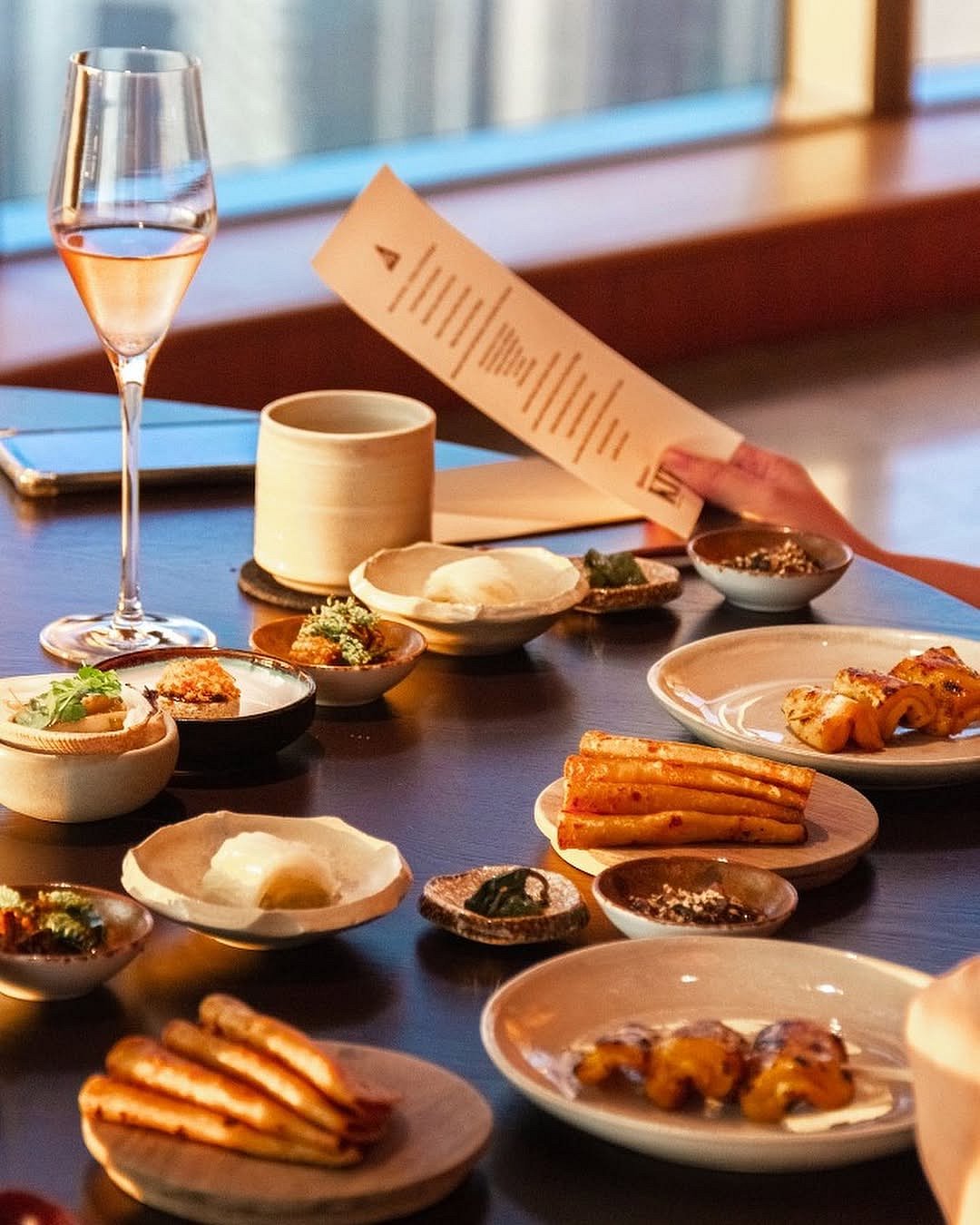 A food-tasting experience at Dewakan