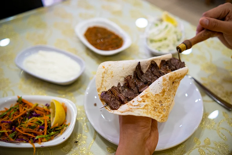 Enjoy local delicacies like the cağ kebabı