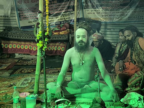Meeting a Naga Sadhu at Maha Kumbh 2025 is a surreal experience