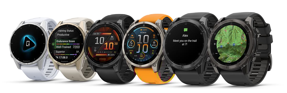 The Garmin fenix 8 series
