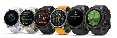The Garmin fenix 8 series