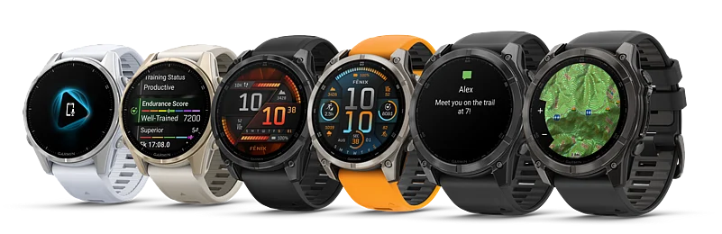 The Garmin fenix 8 series