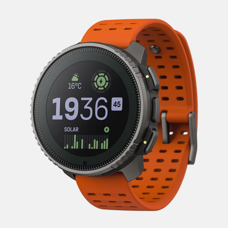The large-screen Suunto Vertical GPS sports watch is ideal for expeditions into the outdoors