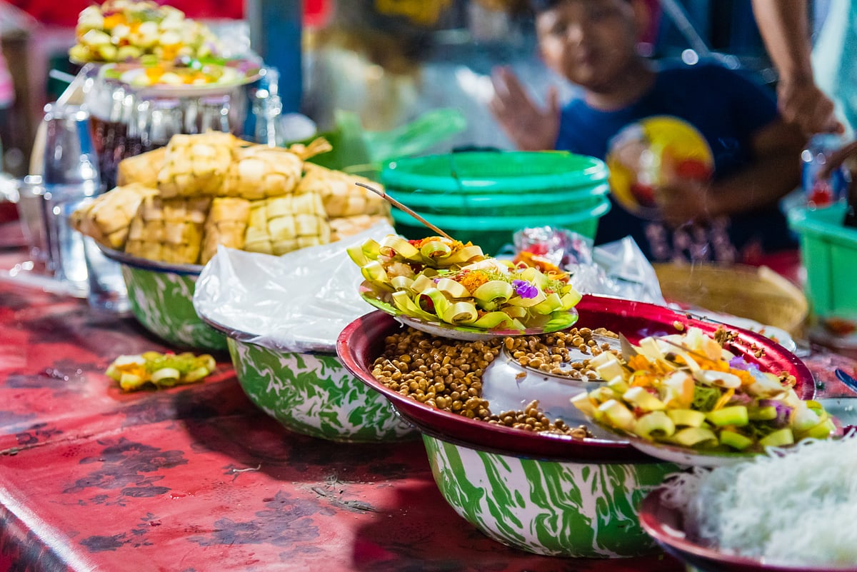 The food of Gianyar Night Market