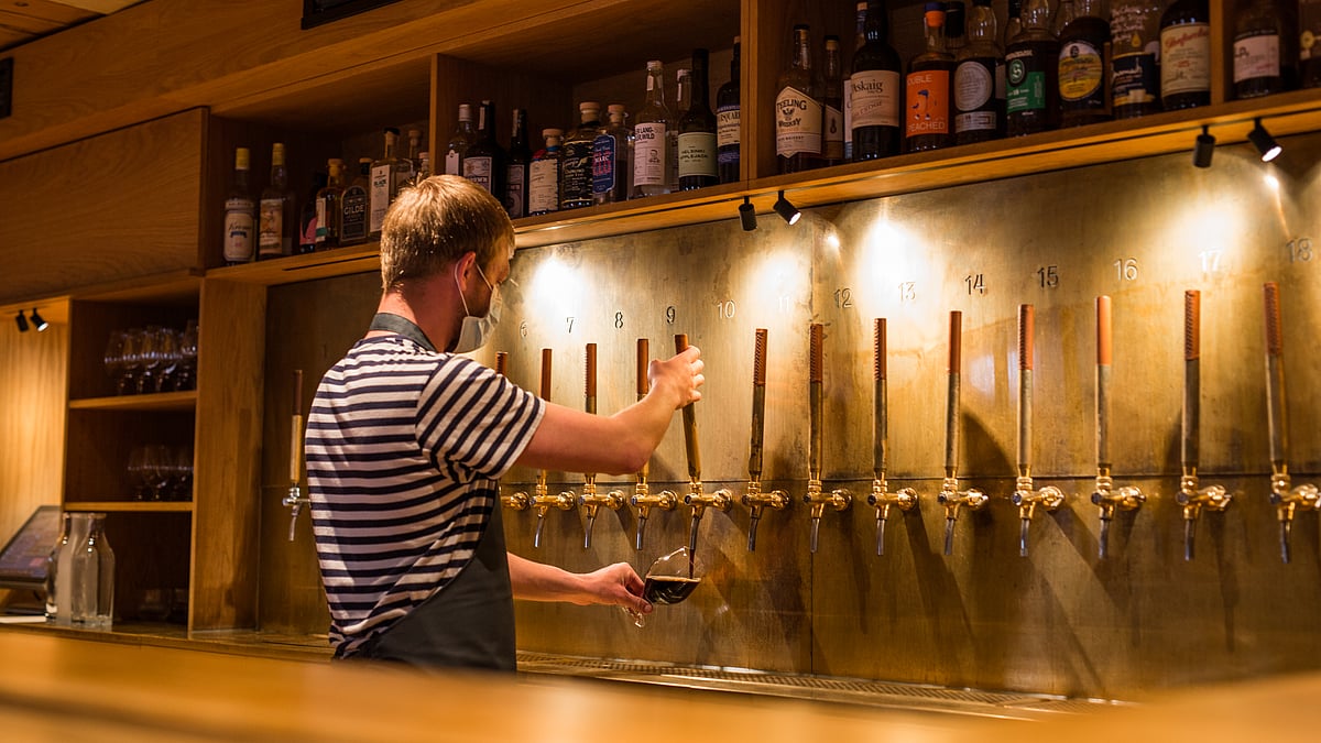 Barr is famous for its beers from breweries like Amager Bryghus 