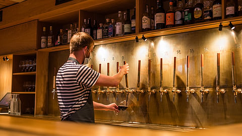 Barr is famous for its beers from breweries like Amager Bryghus 