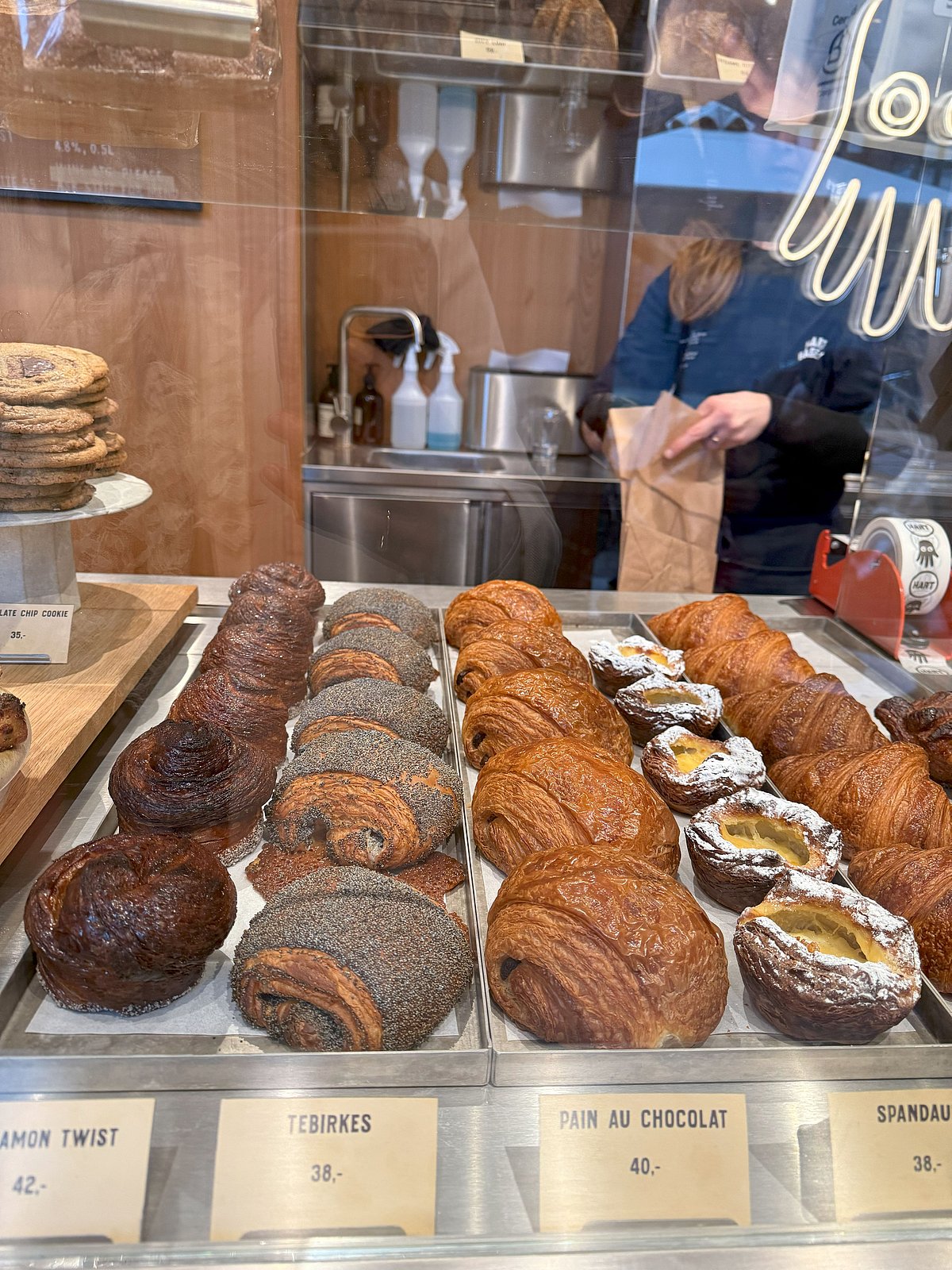 Everything at Hart is baked by hand