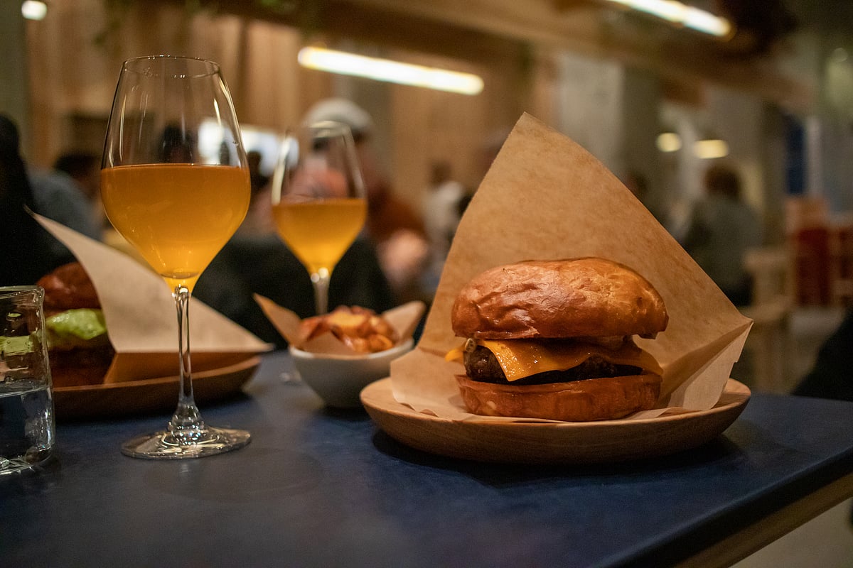A cheeseburger at Popl is anything but run-of-the-mill