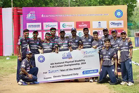 Svayam partnered with the National Physical Disability T20 Championship in 2024