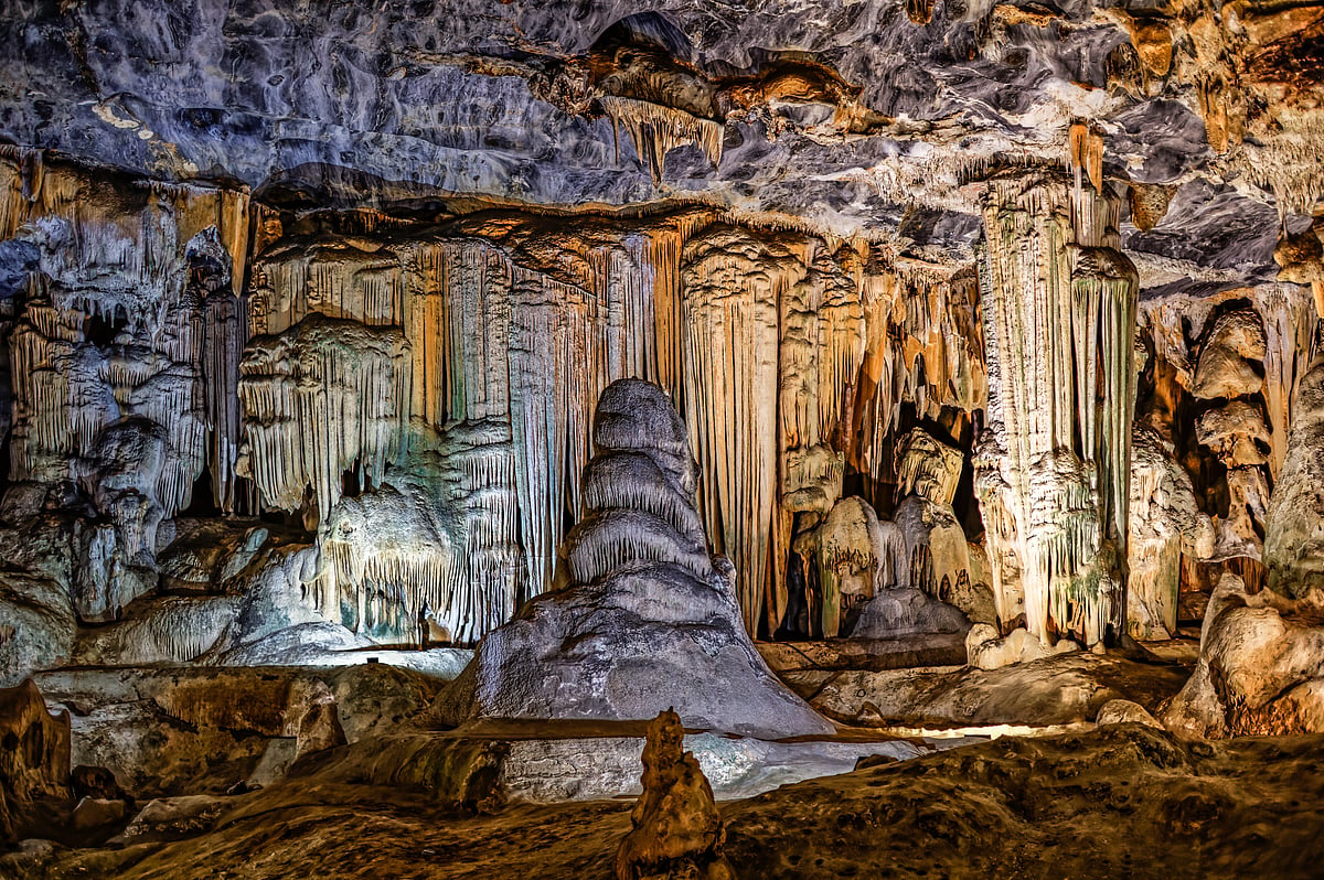 Inside the Cango Caves of Oudtshoorn