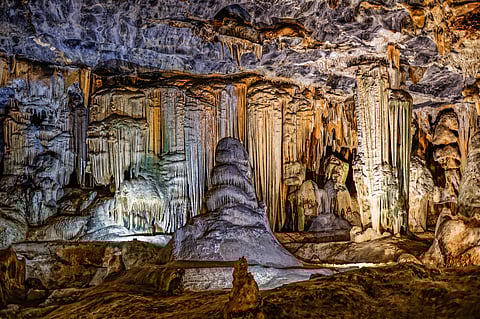 Inside the Cango Caves of Oudtshoorn